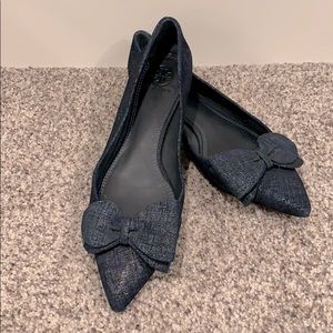 Tory Burch Flats (Navy)